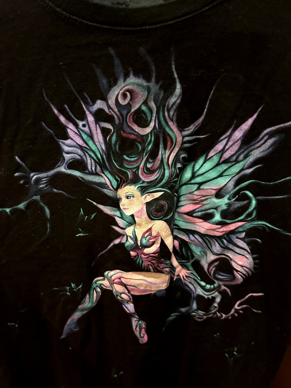 Vintage 90's Y2K Hot Top Trick Fairy Size Large